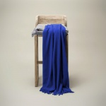 deken donkerblauw